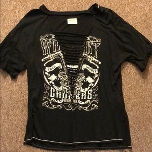 Mixology distressed graphic tee